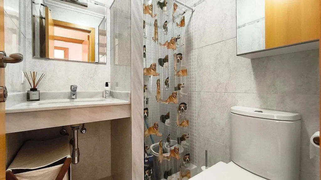 Salles de bain - Penthouse with Pool and Sea View in La Sella