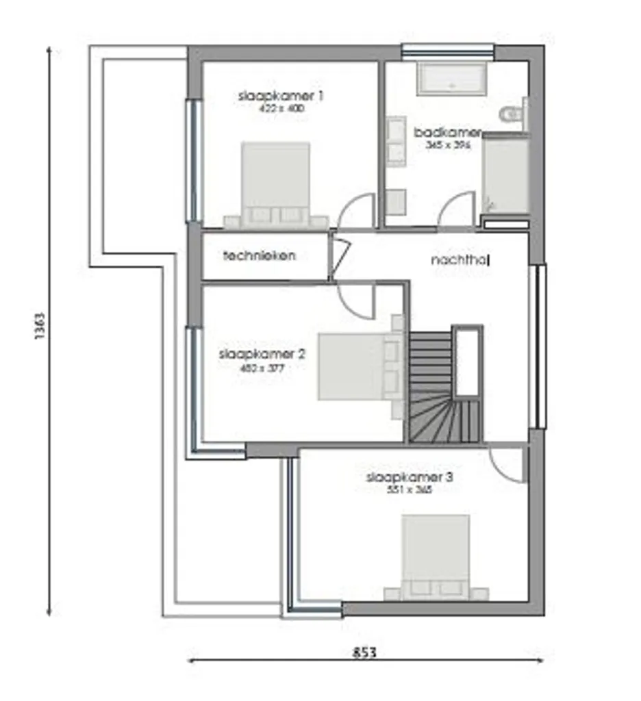 Plan - Terrain à Bâtir avec Formule Eau et Vent à Ronse