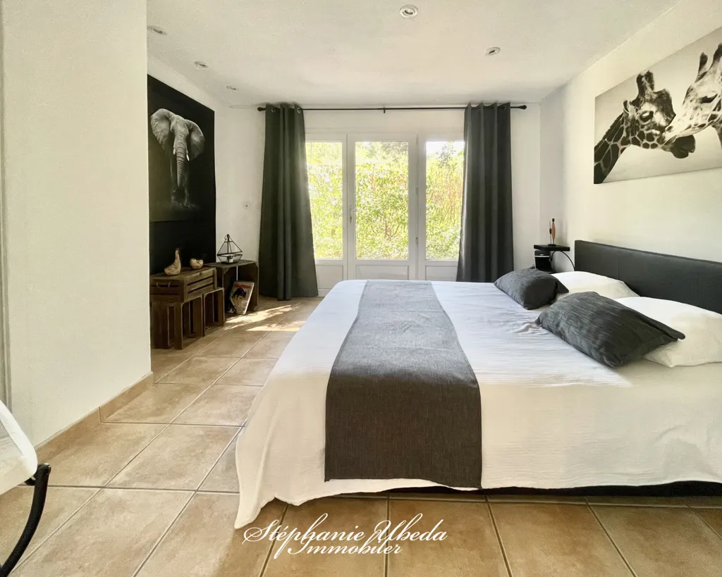 Chambres - Maison de Plain Pied avec Piscine à Rians
