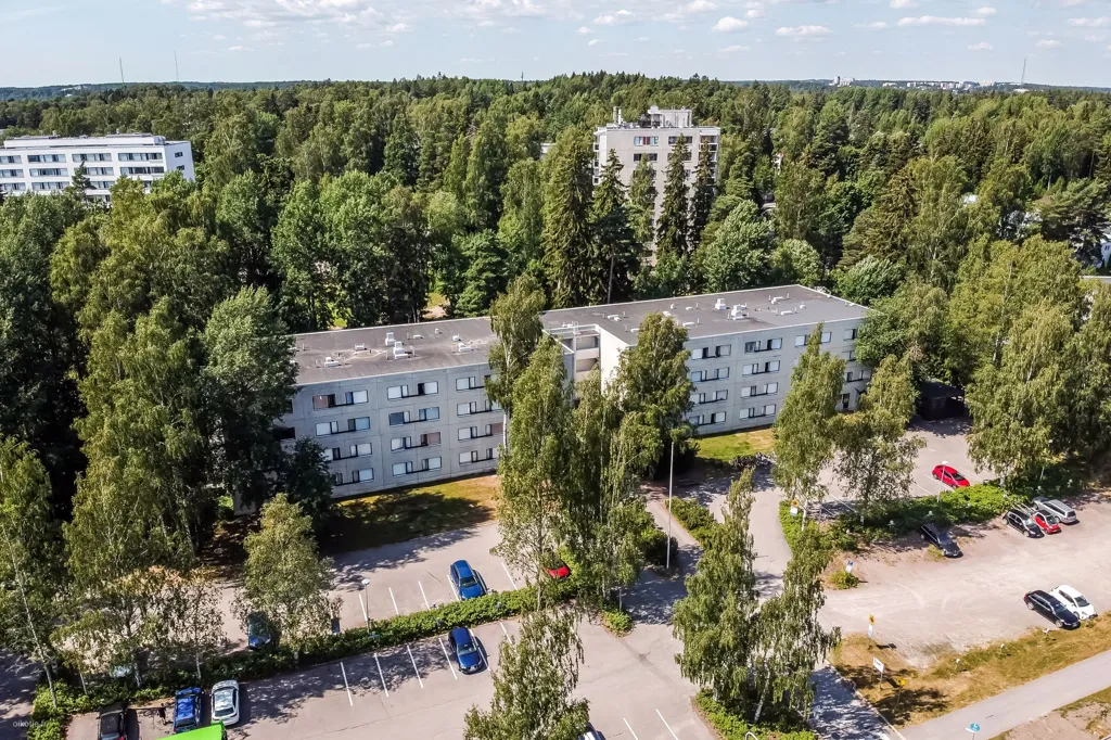 Õhuvaade - 1-Bedroom Apartment with Sauna in Tapiola, Espoo