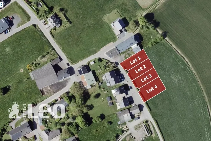 Vue aérienne - Terrain Constructible avec Vue Panoramique à Merscheid