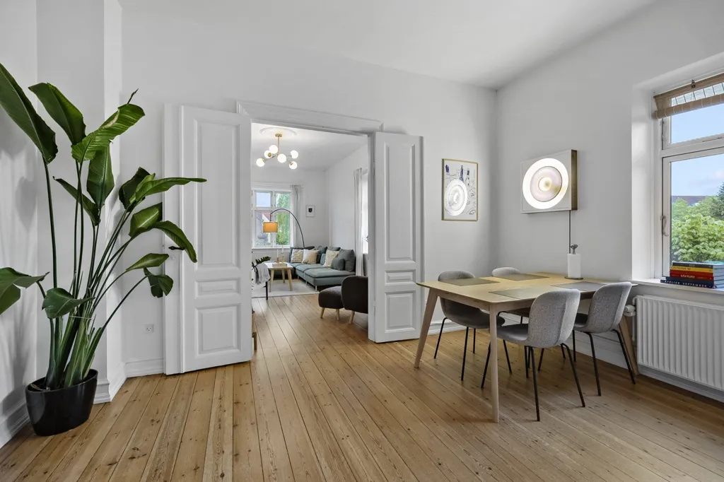 Salle à manger - Apartment with Original Features in Slagelse