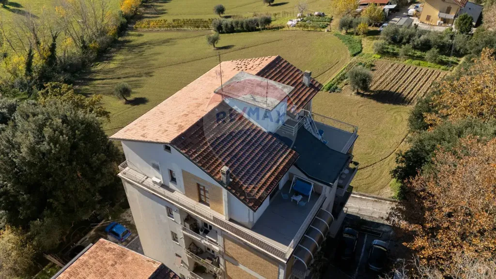 Aerial - Penthouse with Panoramic Terraces in Ostra
