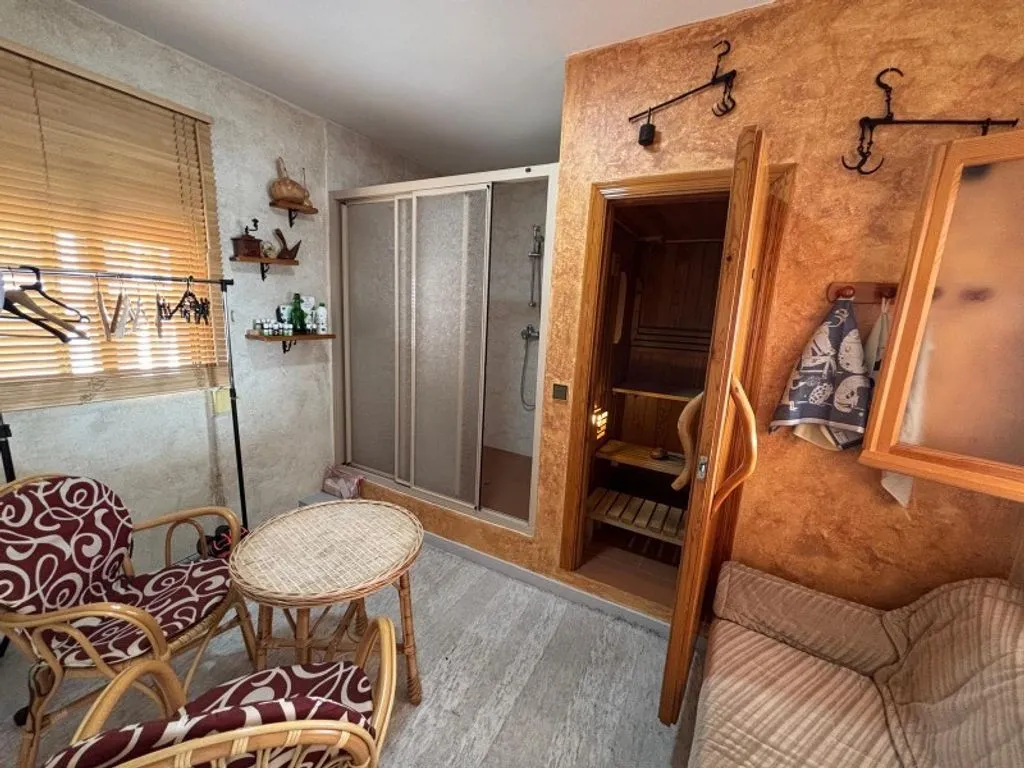 Living Room - Villa with Sea View and Pool in Cómpeta
