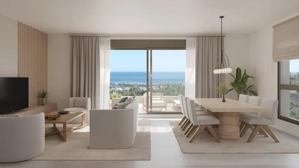 Söögituba - Luxury Apartment with Sea View in Marbella