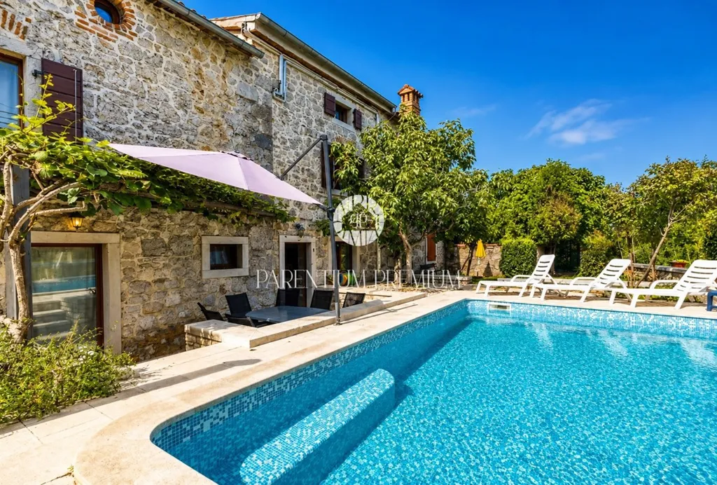 Piscine - Charming Stone House with Pool near Poreč