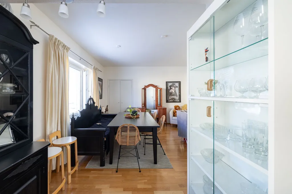 Sala da pranzo - Flat with Balcony in Kemi Centre