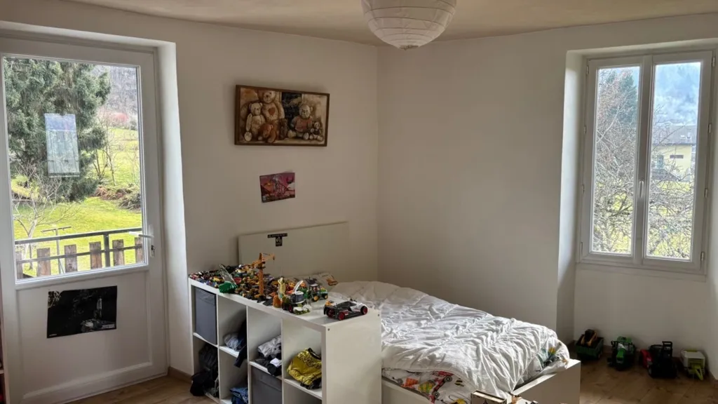 Bedrooms - 5-Piece House with Garden in Village Setting