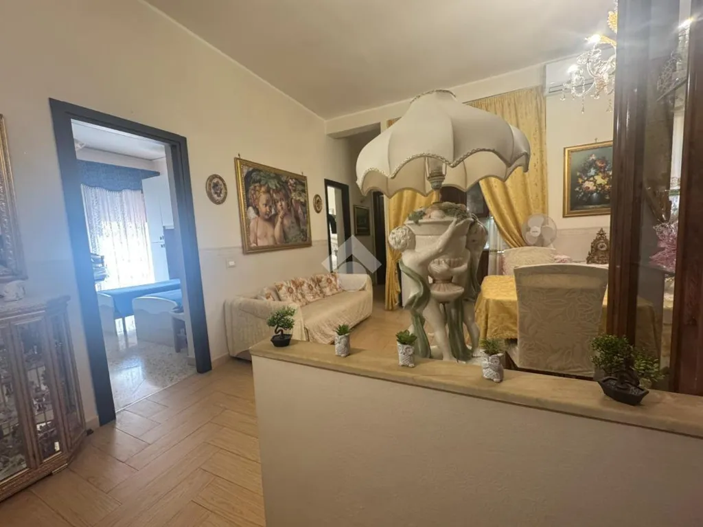 Soggiorno - Apartment with Balcony in Perpignano, Palermo