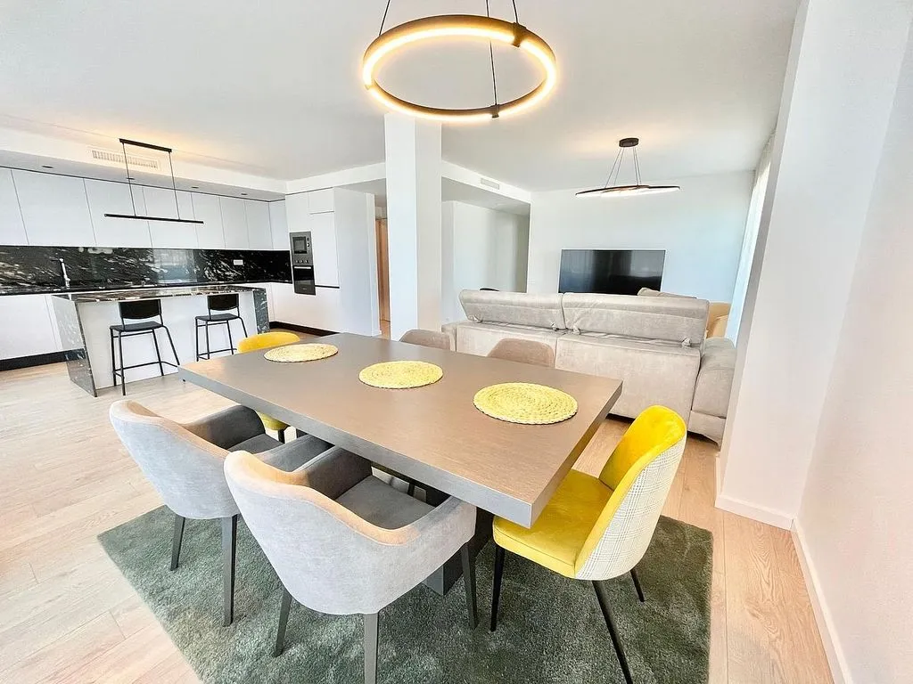 Söögituba - Penthouse with Pool in Zarandona, Murcia