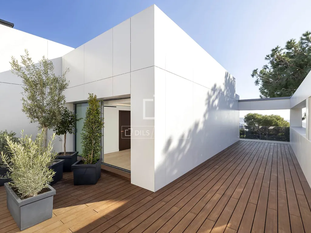 Terrass - New Build Villa with Panoramic Views in Pedralbes