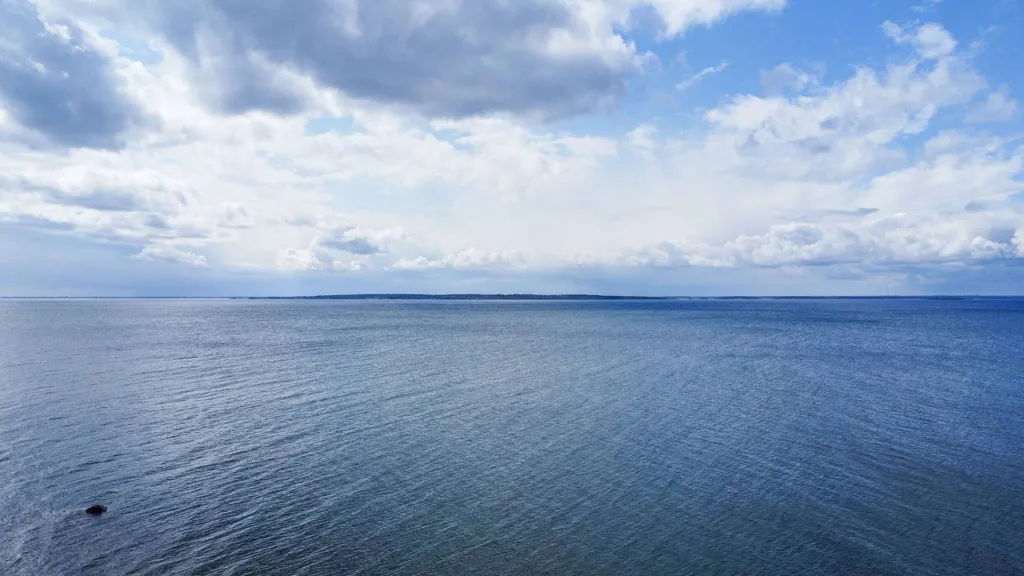 Vue aérienne - Villa with Sea View and Strandline on Öland