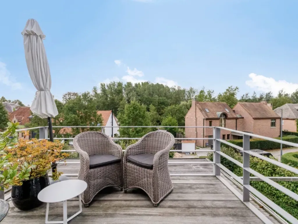 Terrasse - Penthouse Luxueux avec Terrasse sur Bornem