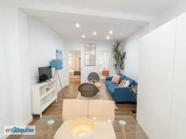 Soggiorno - Modern Flat with Terrace in Chamberí