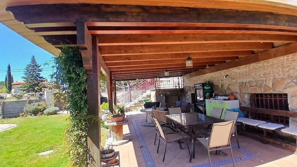 Terrasse - Chalet with Pool and Terrace in Guadarrama