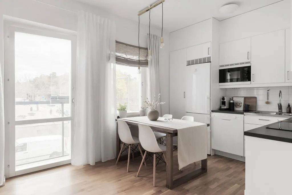 Köök - Modern 1-Bedroom Flat with West View in Vällingby
