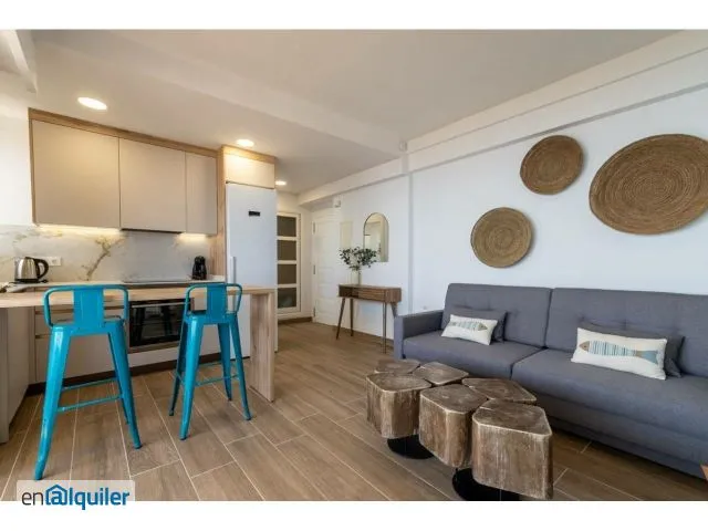 Séjour - Studio with Sea View in Elviria, Marbella