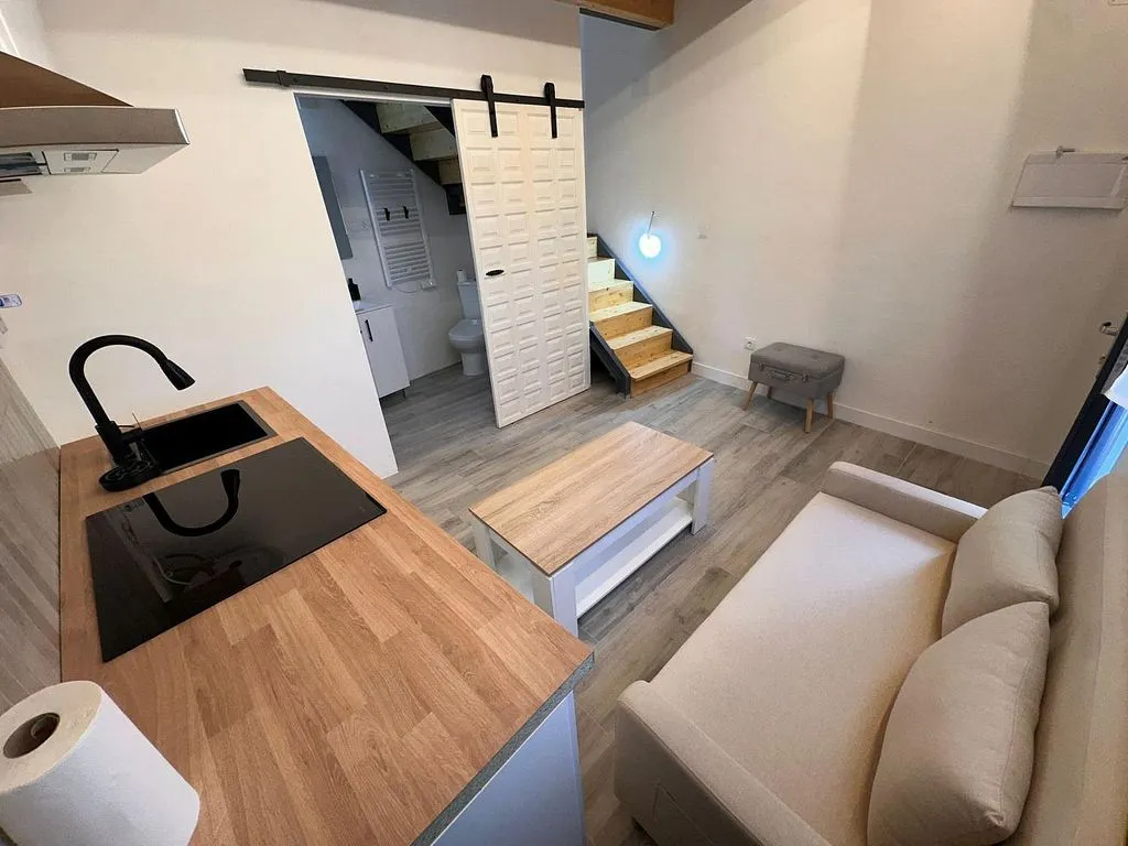 Séjour - Modern Chalet with City Views in San Antón