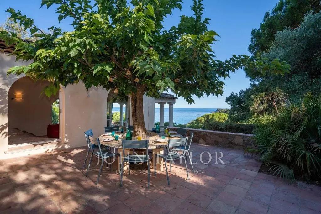 Terrasse - Maison de Luxe avec Vue Mer à Ramatuelle