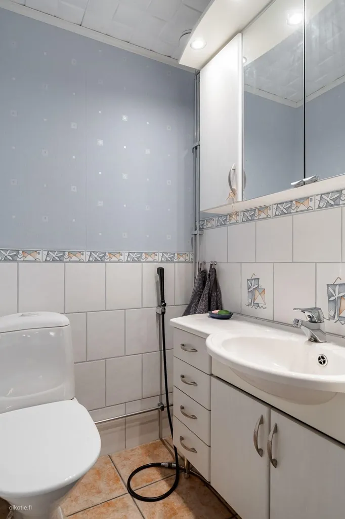 Salles de bain - Seafront Cottage with Sauna in Naantali