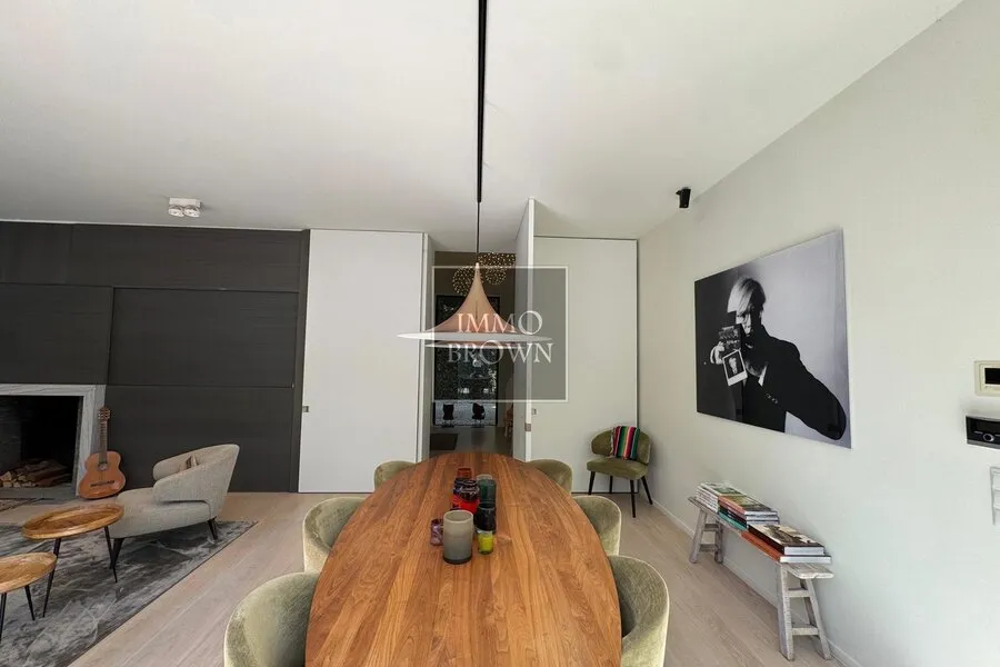 Dining Room - Villa with Pool in Knokke, Quiet Second Line