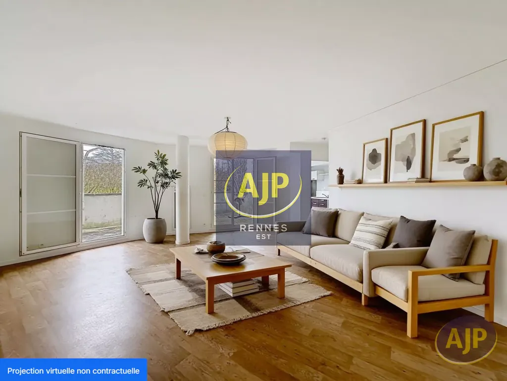 Soggiorno - Spacious Apartment with Terrace in Rennes