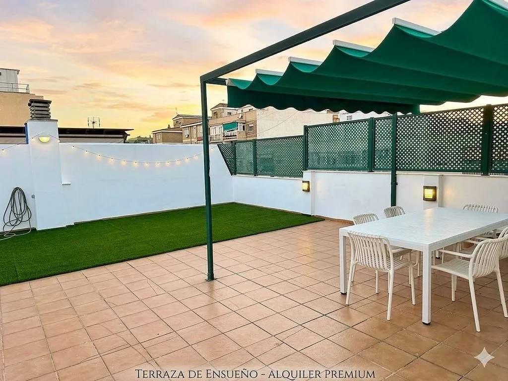 Terrass - Penthouse with Terrace in Perchel Sur, Málaga