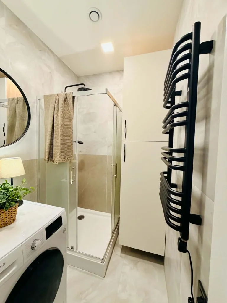 Salles de bain - Renovated 2-Bedroom Flat in Vilnius