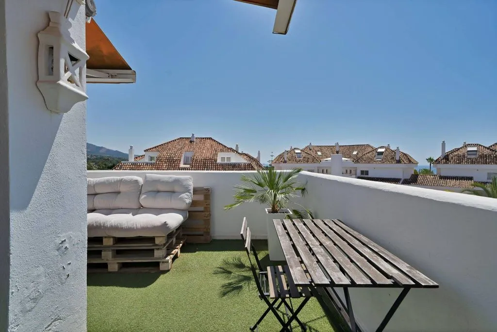 Terrace - Luxury Penthouse with Terraces in Marbella