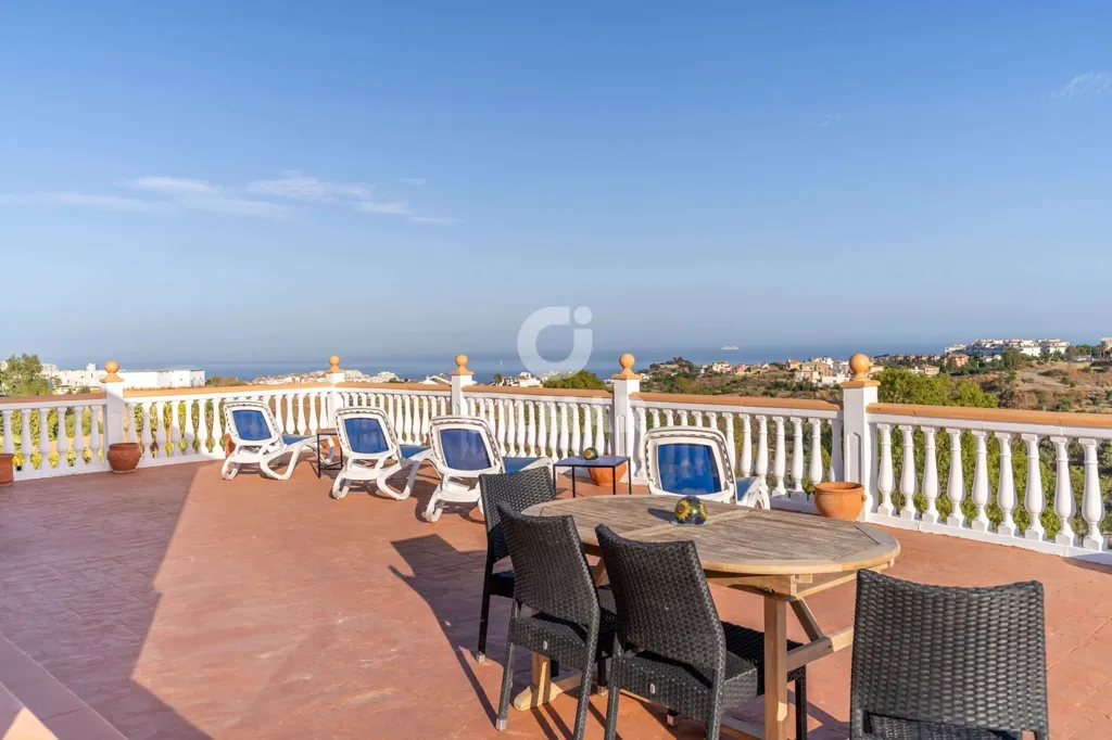 Terrasse - Luxury Flat with Sea Views in Benalmádena