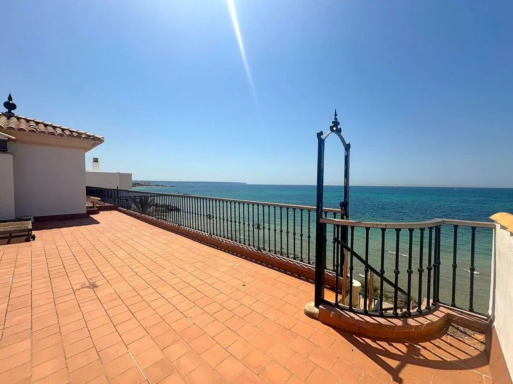 Terrasse - Duplex with Terrace in El Molinar, Palma
