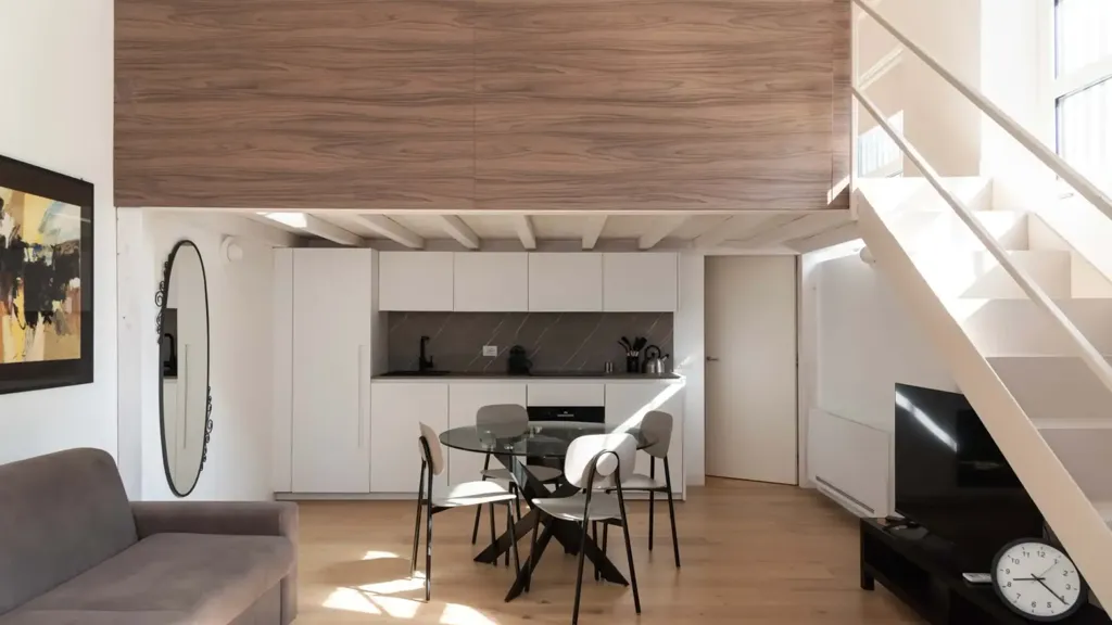 Séjour - Stylish Studio with Mezzanine in Milan