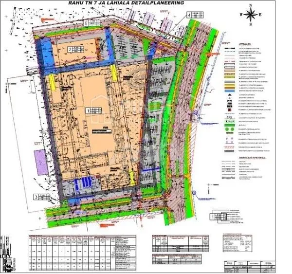 Planimetria - Commercial Plot with Development Potential in Narva