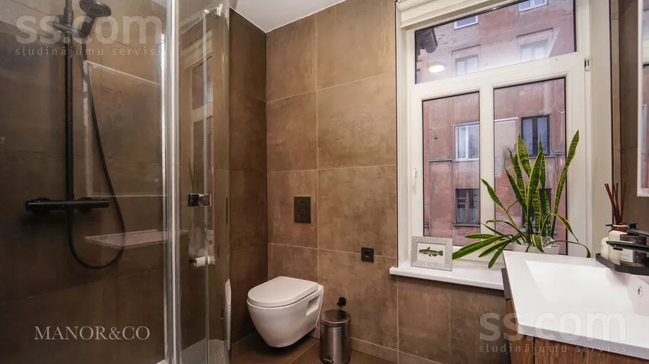 Salles de bain - Modernised Flat with Quiet Setting in Riga Centre