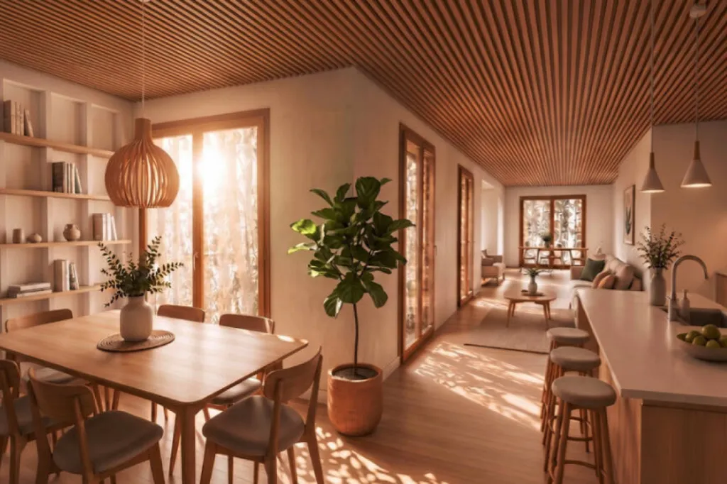 Sala da pranzo - Duplex with Private Terrace in Fontenay-sous-Bois