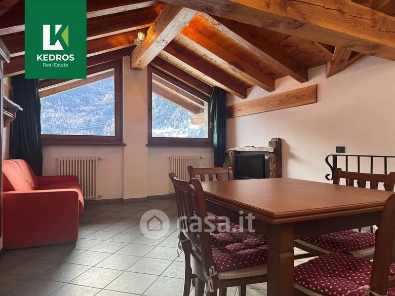 Söögituba - Duplex with Mountain View in Morgex