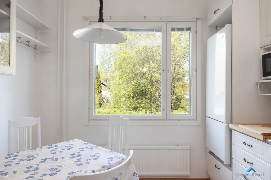 Söögituba - Modernised Apartment with Balcony in Toijala