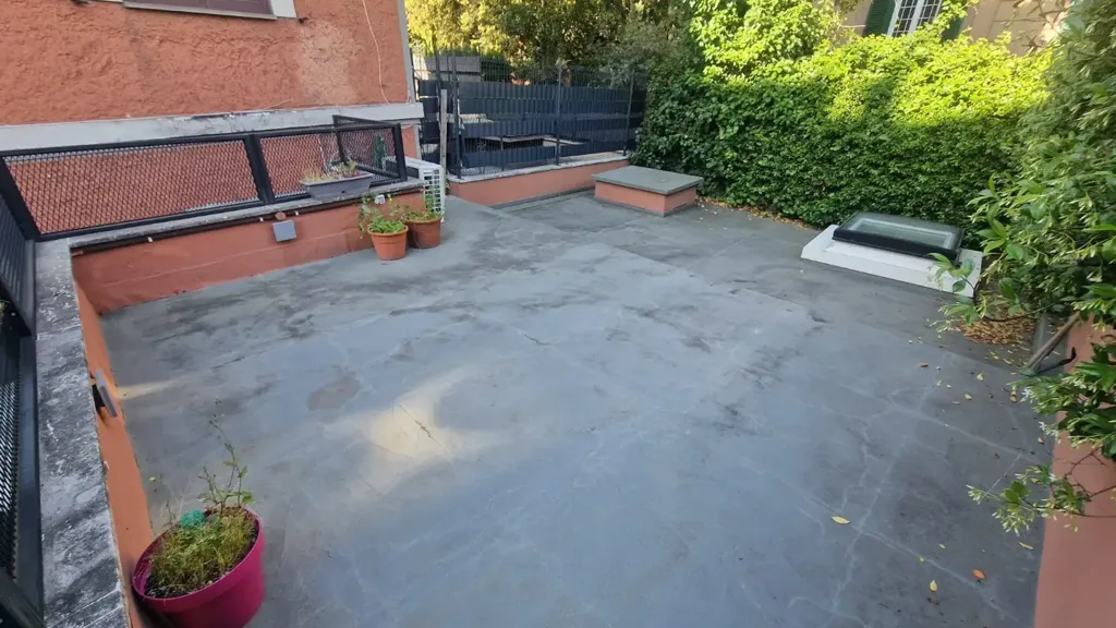 Terrasse - Rustic Villa with Garden in Garbatella, Rome