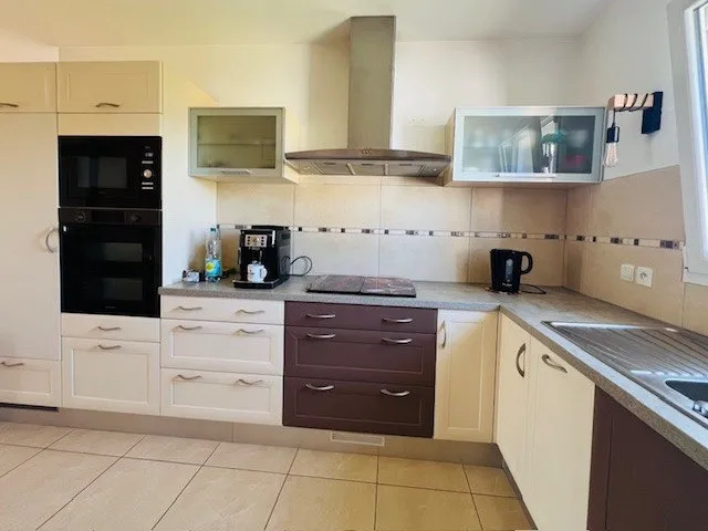 Kitchen - House with Garden near Erdeven Beaches