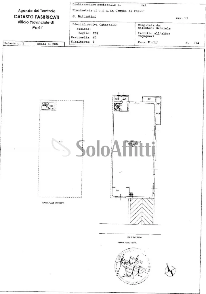 Local commercial 1 pièces à Forlì