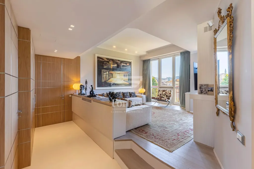 Séjour - Renovated Penthouse with Panoramic Terrace in Florence