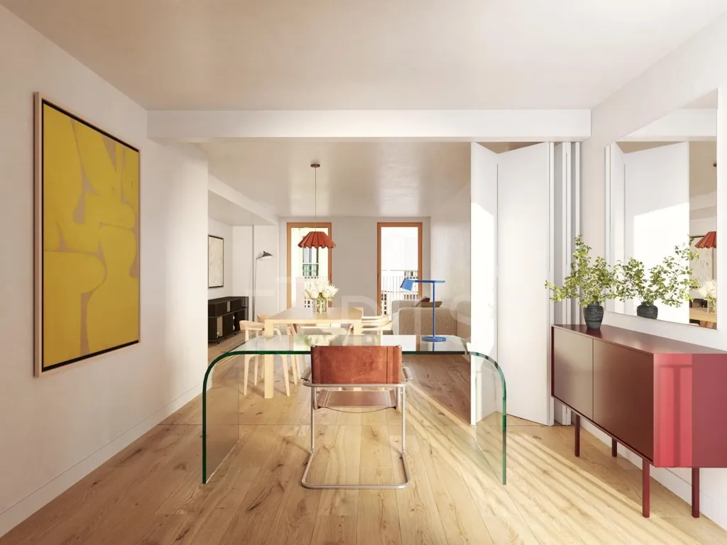 Söögituba - 2 Bedroom Flat with Rooftop Pool in Lisbon