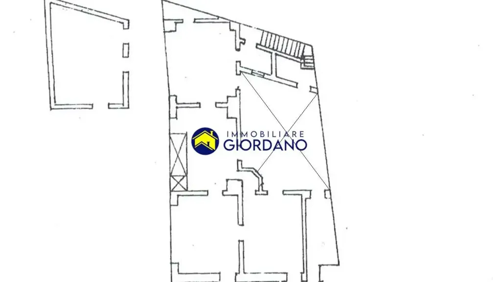 Plan - Historic House with Garden in Squinzano Centre