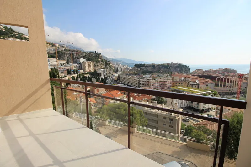 Balcon - Appartement 3 Pièces avec Vue Mer à Cap d'Ail