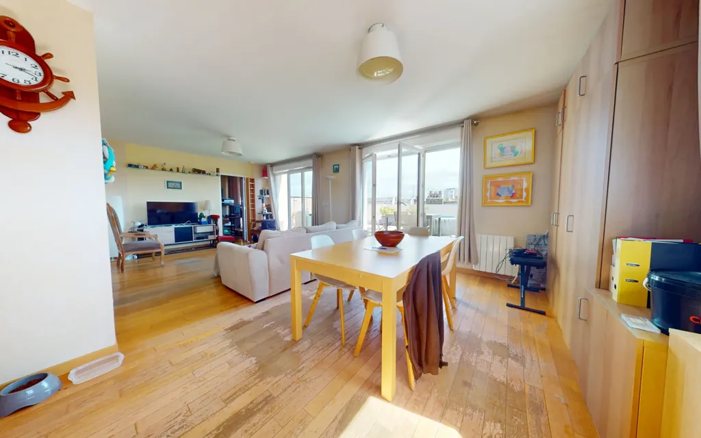Soggiorno - Apartment with Terraces in Le Havre