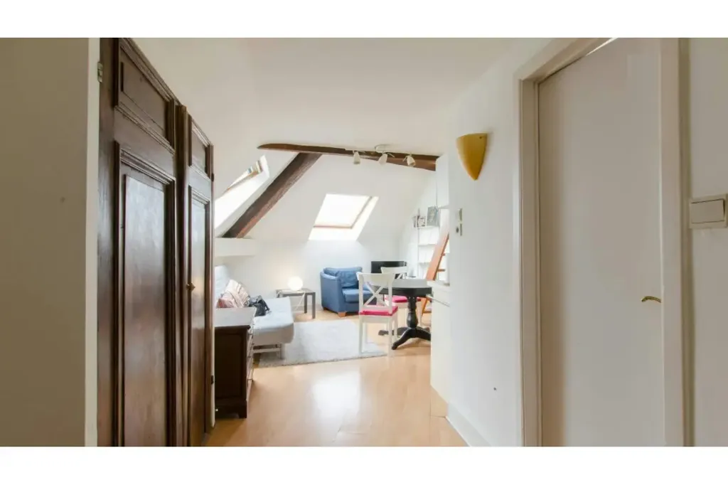 Esik - Loft-Style Studio with Skylights in Brussels Centre