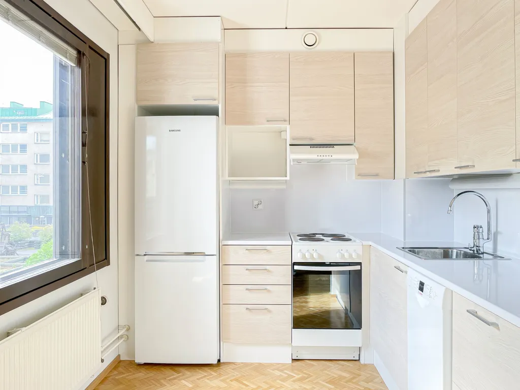 Cucina - Studio with Balcony in Lahti Centre