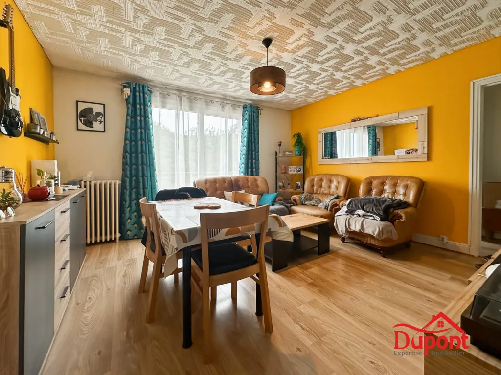 Salle à manger - Appartement T3 Loué avec Revenus Assurés à Revin