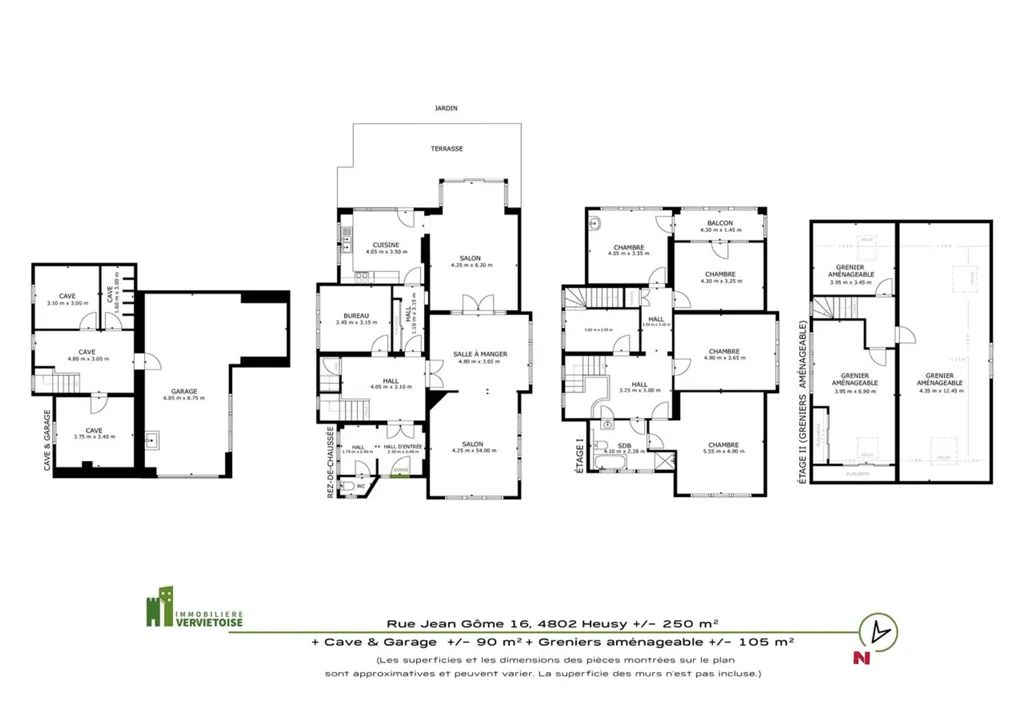 Plaan - Villa with Garden and Terrace in Heusy