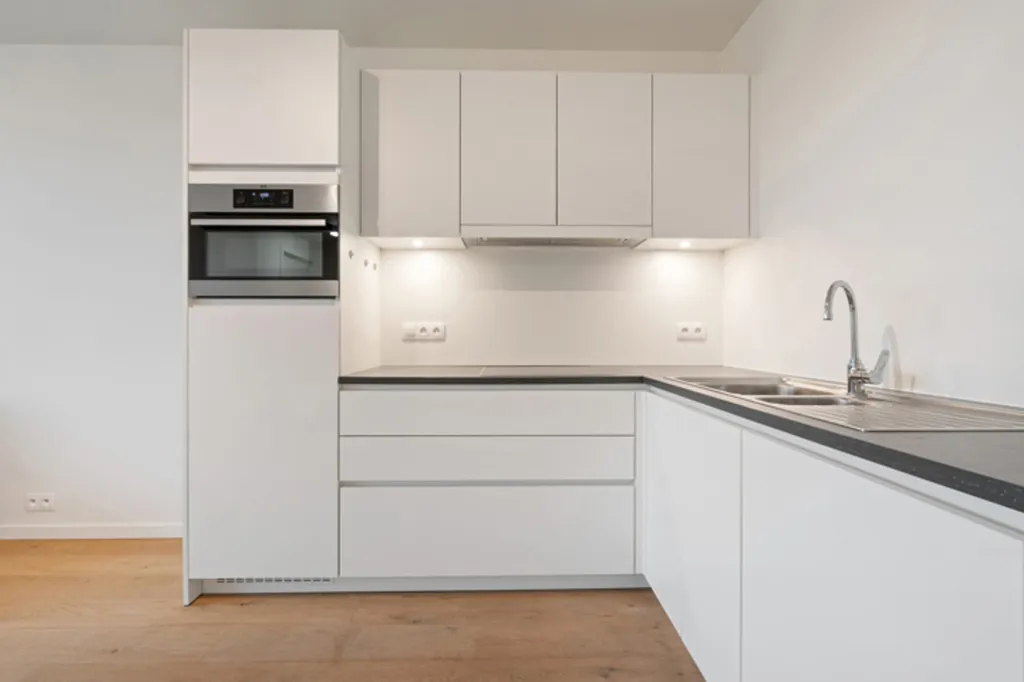 Köök - Modern Apartment with Terrace in Sint-Idesbald